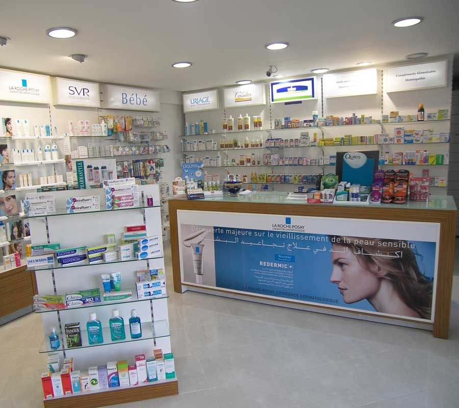 Pharmacie des Galeries  Univers Rangement Casablanca